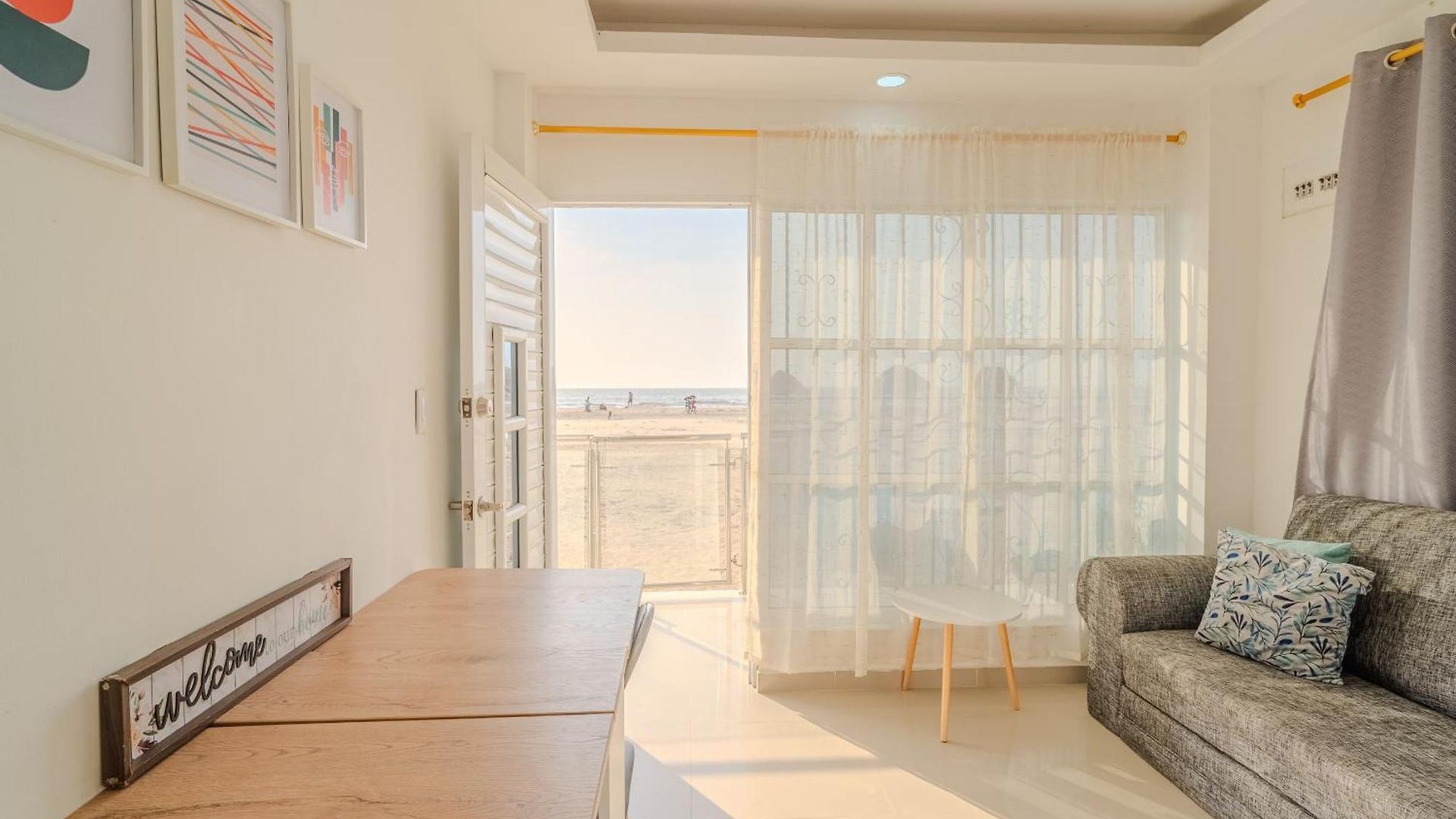 Apartamento El Mochilero Frente A La Playa Piso 1 Apto 1 *